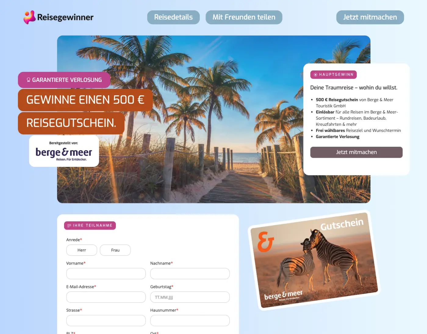 Kampagnen-Screenshot – Reisen